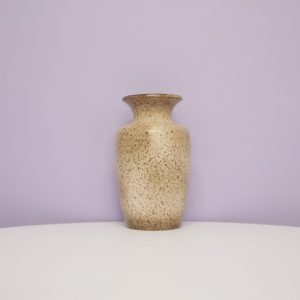 taupe gespikkelde West Germany vaas Scheurich