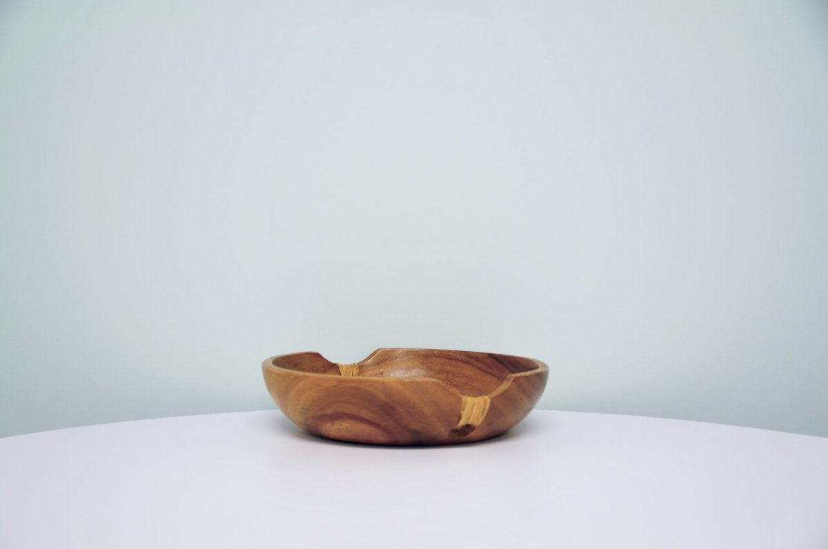 houten ronde schaal