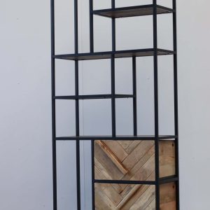 Boekenkast Industrieel Mango Vis